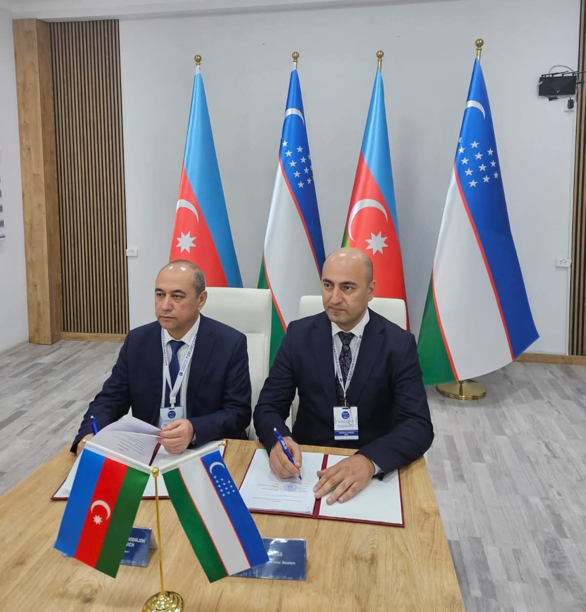 Azərbaycan Texnologiya Universiteti Özbəkistanın universitetləri ilə əlaqələrini genişləndirir
