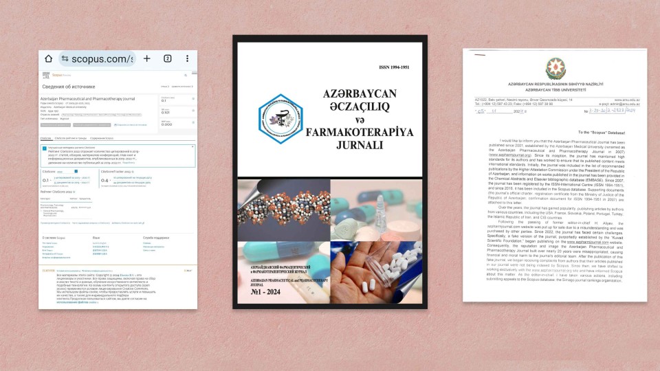 Azərbaycan Tibb Universitetinin elmi jurnalı saxtalaşdırılıb 