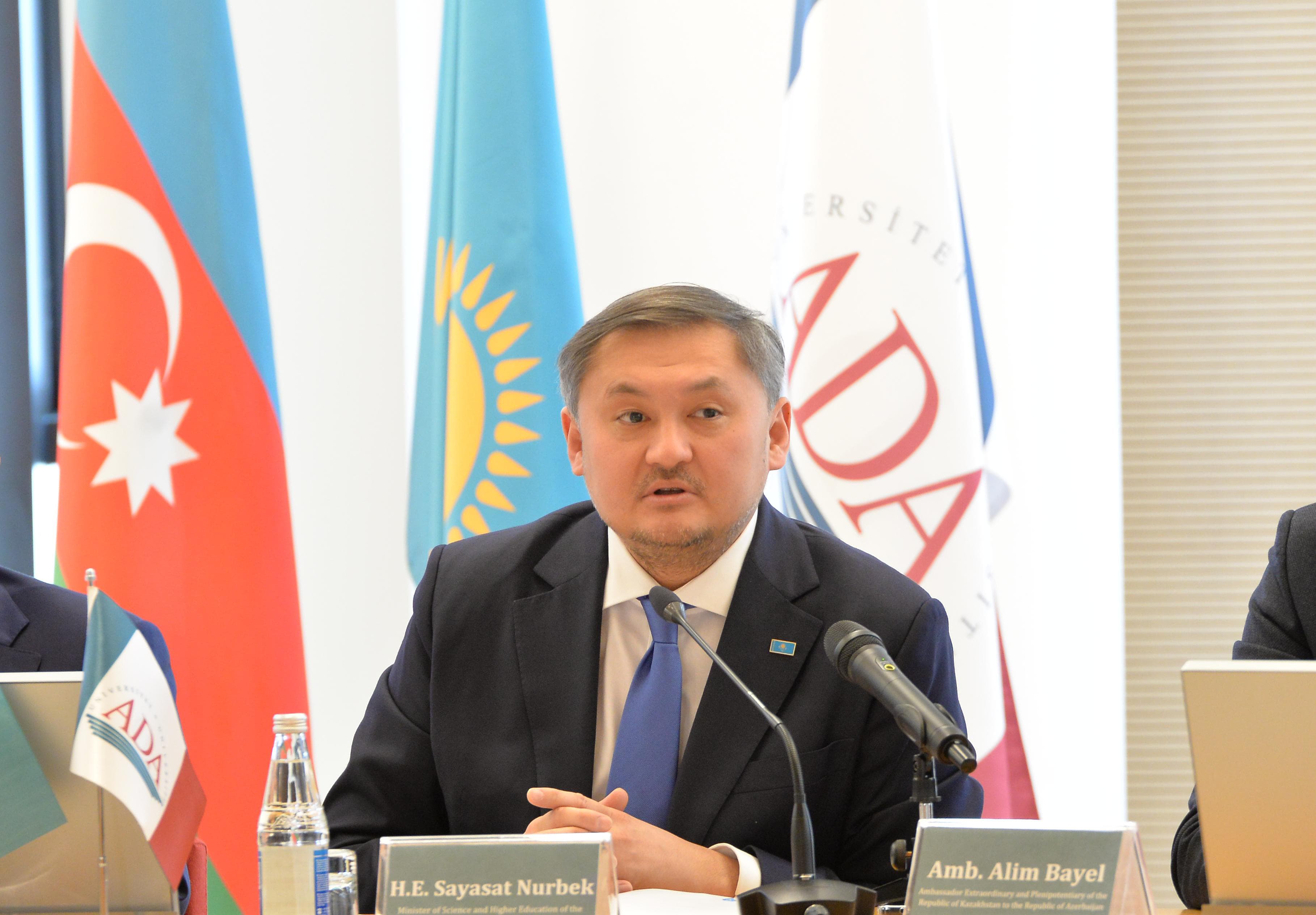 Azərbaycan və Qazaxıstanın ali təhsil imkanları müzakirə edilib