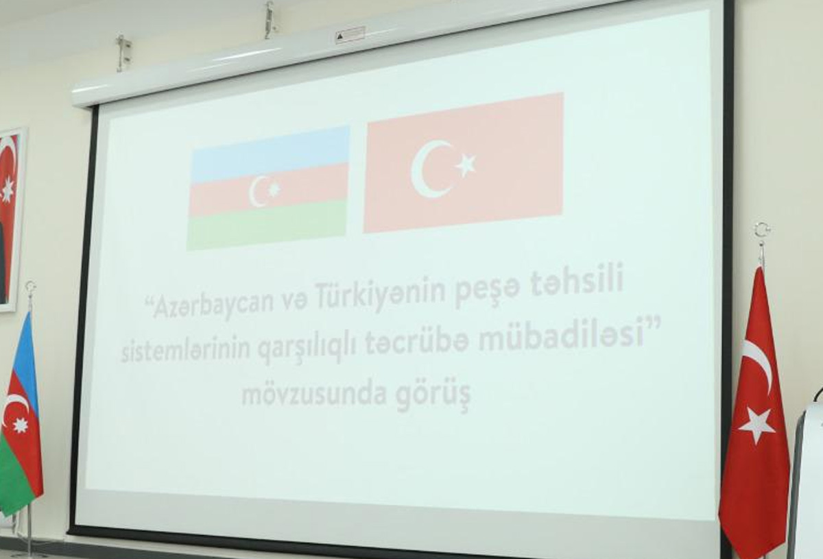 Azərbaycan və Türkiyə arasında peşə təhsili sahəsində əməkdaşlığa dair görüş keçirilib 