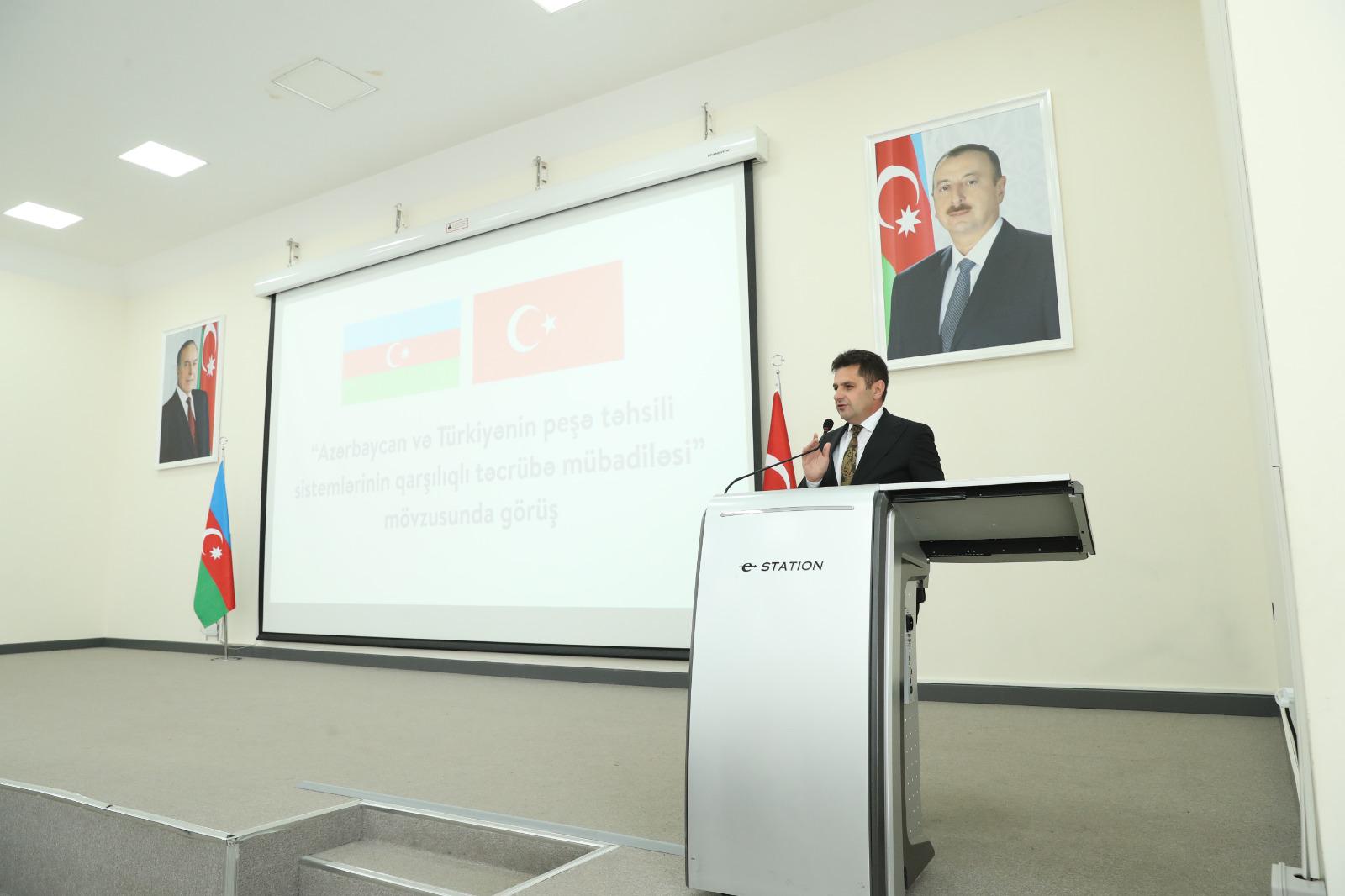 Azərbaycan və Türkiyə arasında peşə təhsili sahəsində əməkdaşlığa dair görüş keçirilib