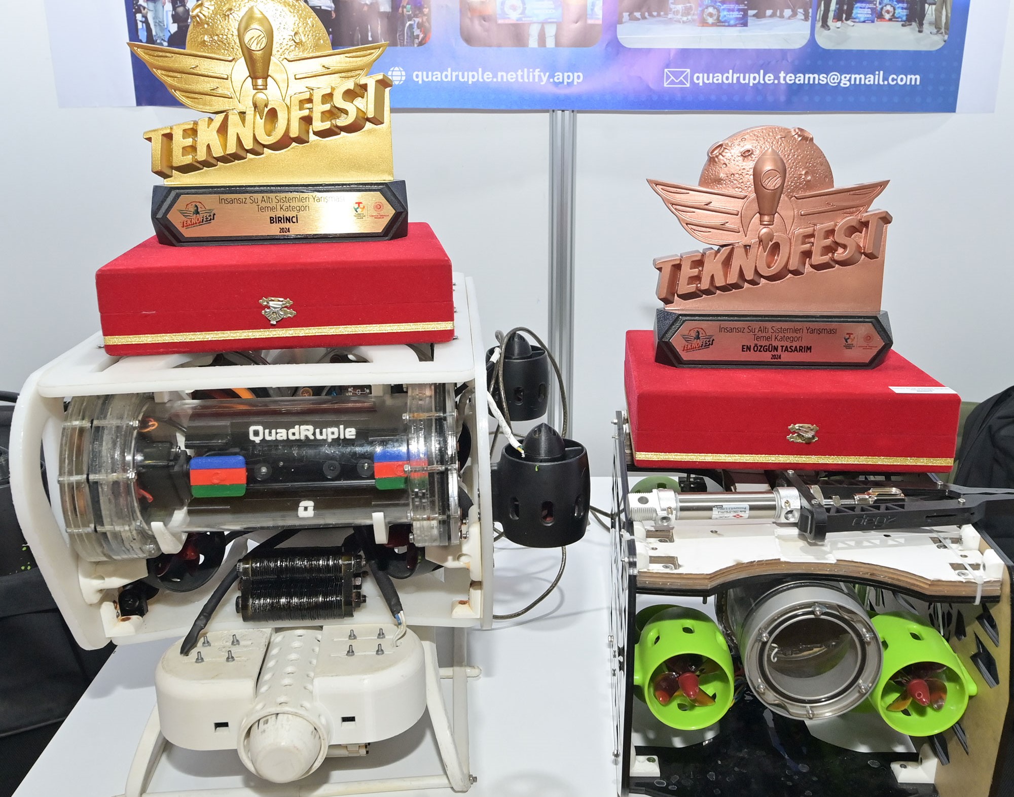 Azərbaycanda şagirdlər yeni sualtı dron hazırlayıblar 