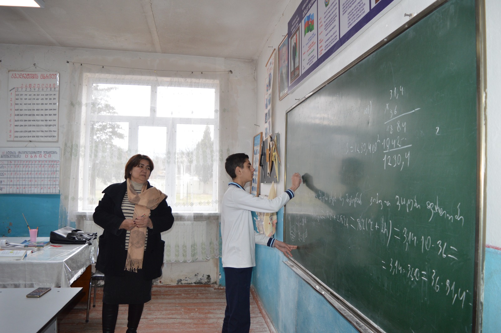 Azərbaycandakı gürcülər necə təhsil alır? - Qax məktəblərindən REPORTAJ
