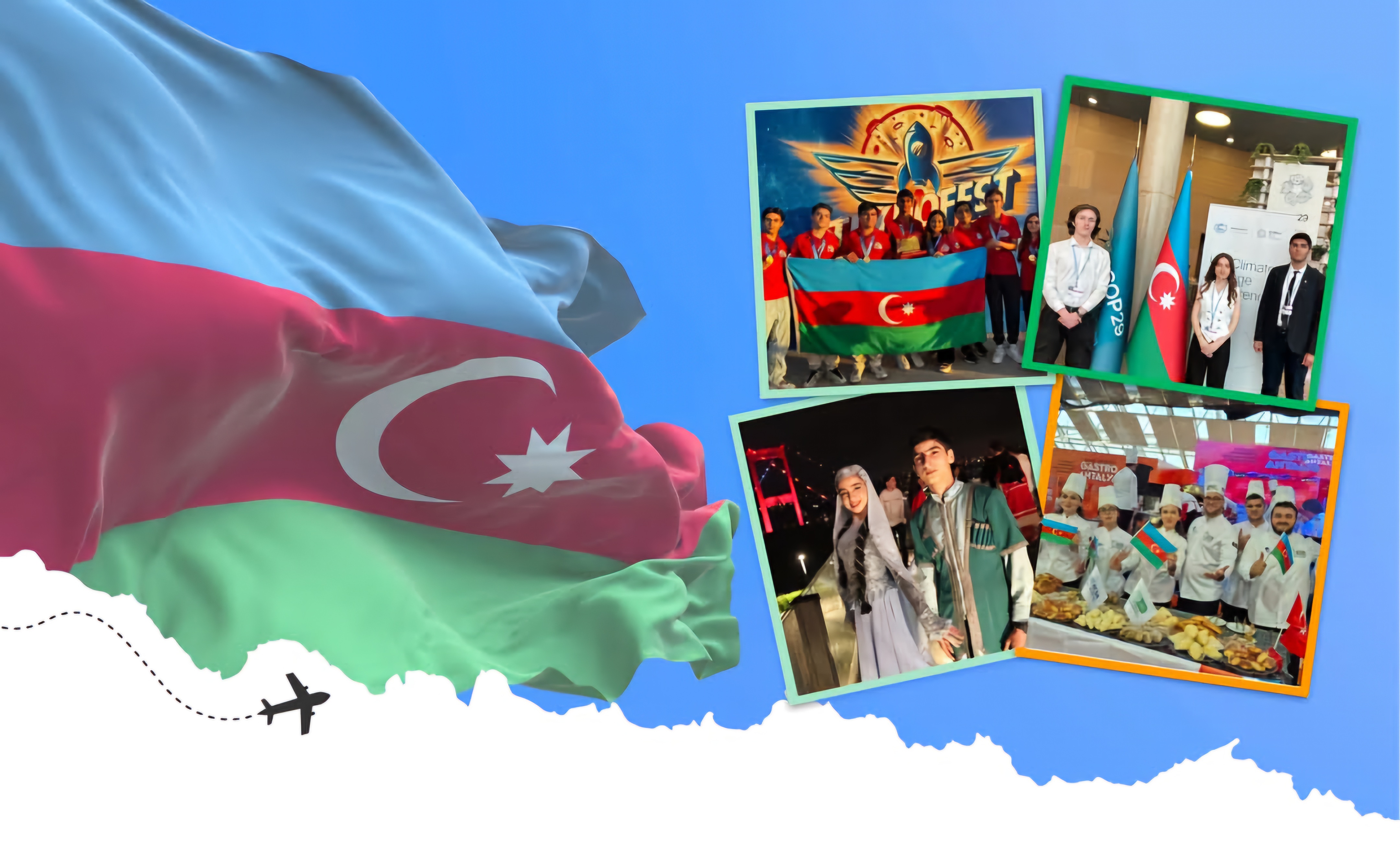 Azərbaycanı beynəlxalq arenada təmsil etmək istəyən gənclərin NƏZƏRİNƏ! 