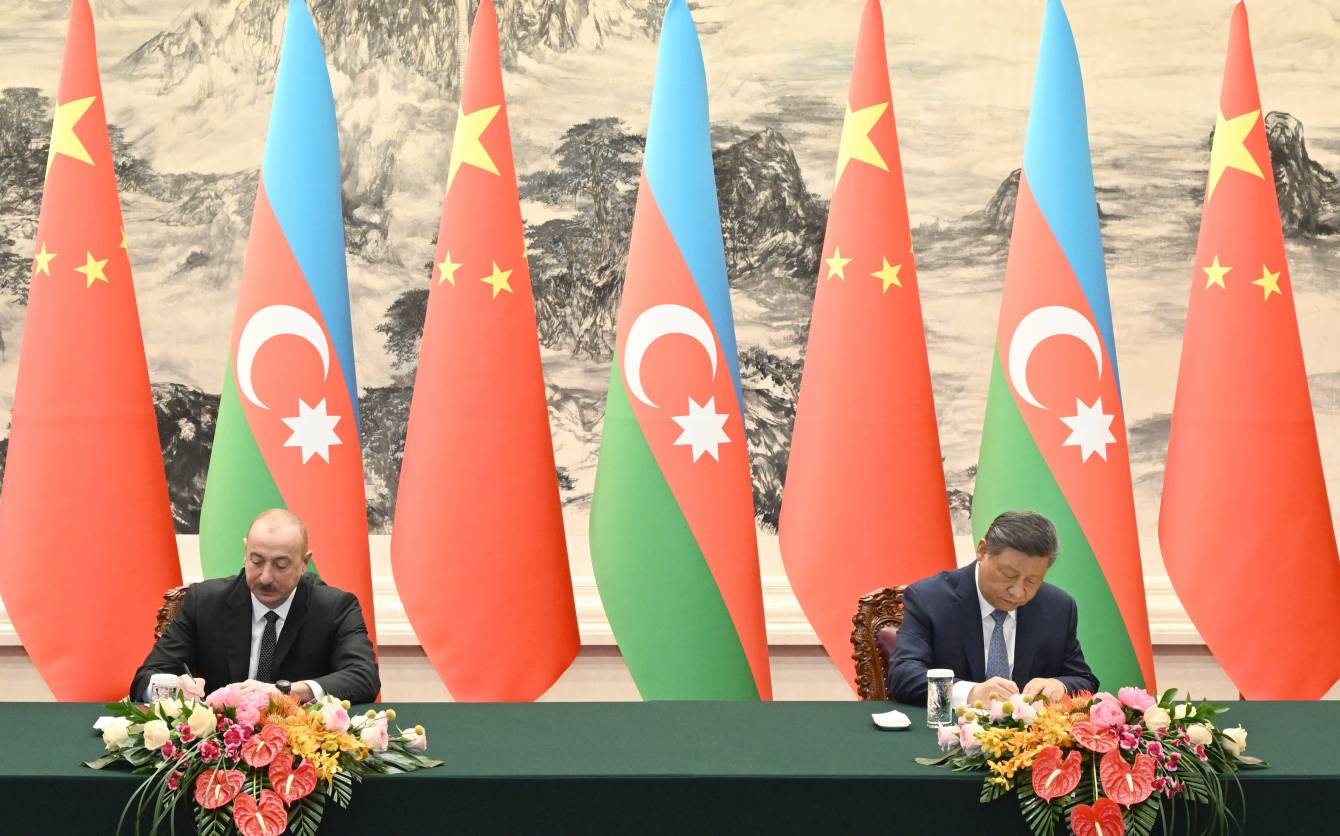Azərbaycanla Çin arasında əməkdaşlığa dair bir sıra sənədlər imzalanıb