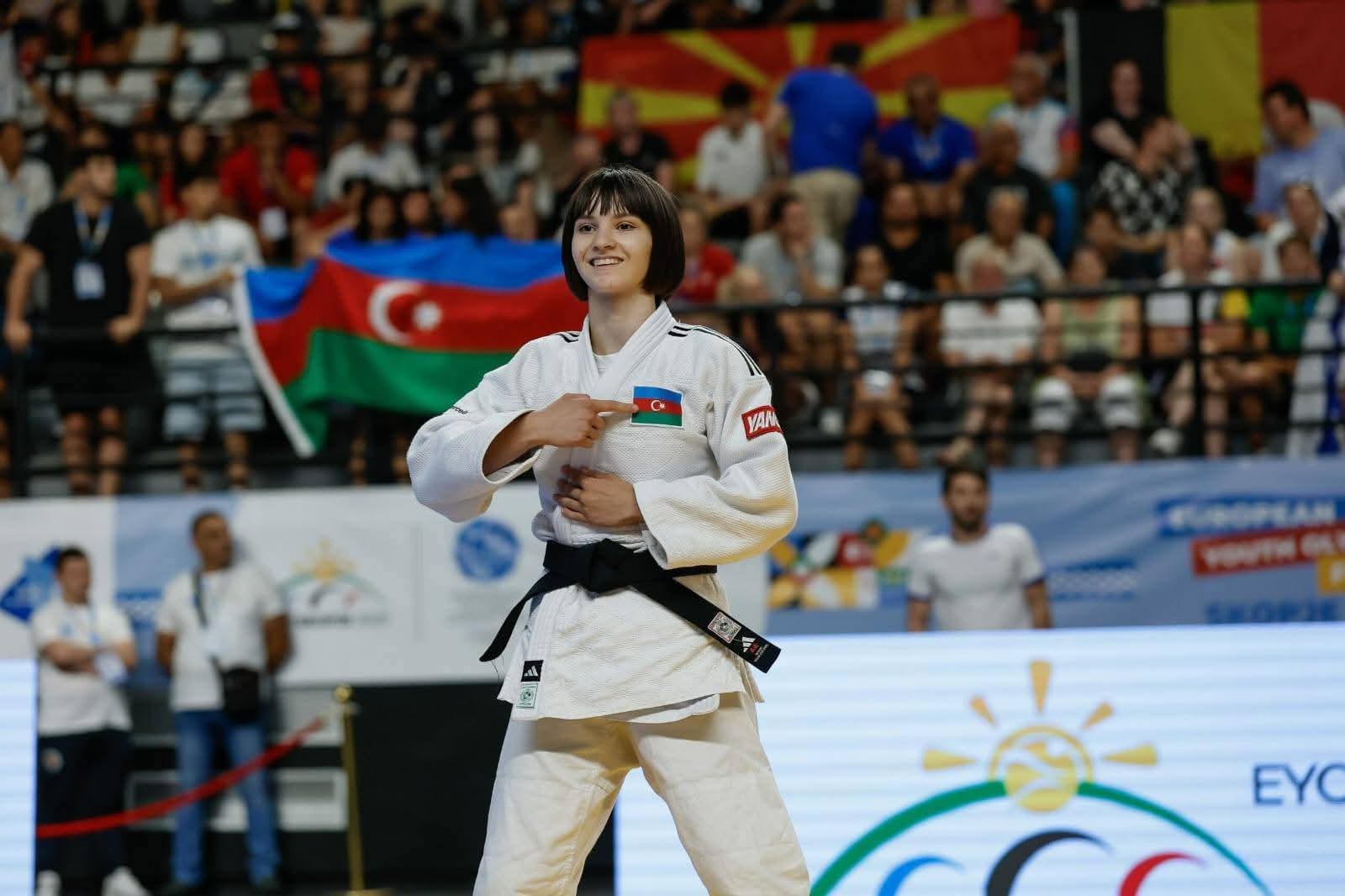 Azərbaycanlı cüdoçu EYOF-2025-in qalibi oldu