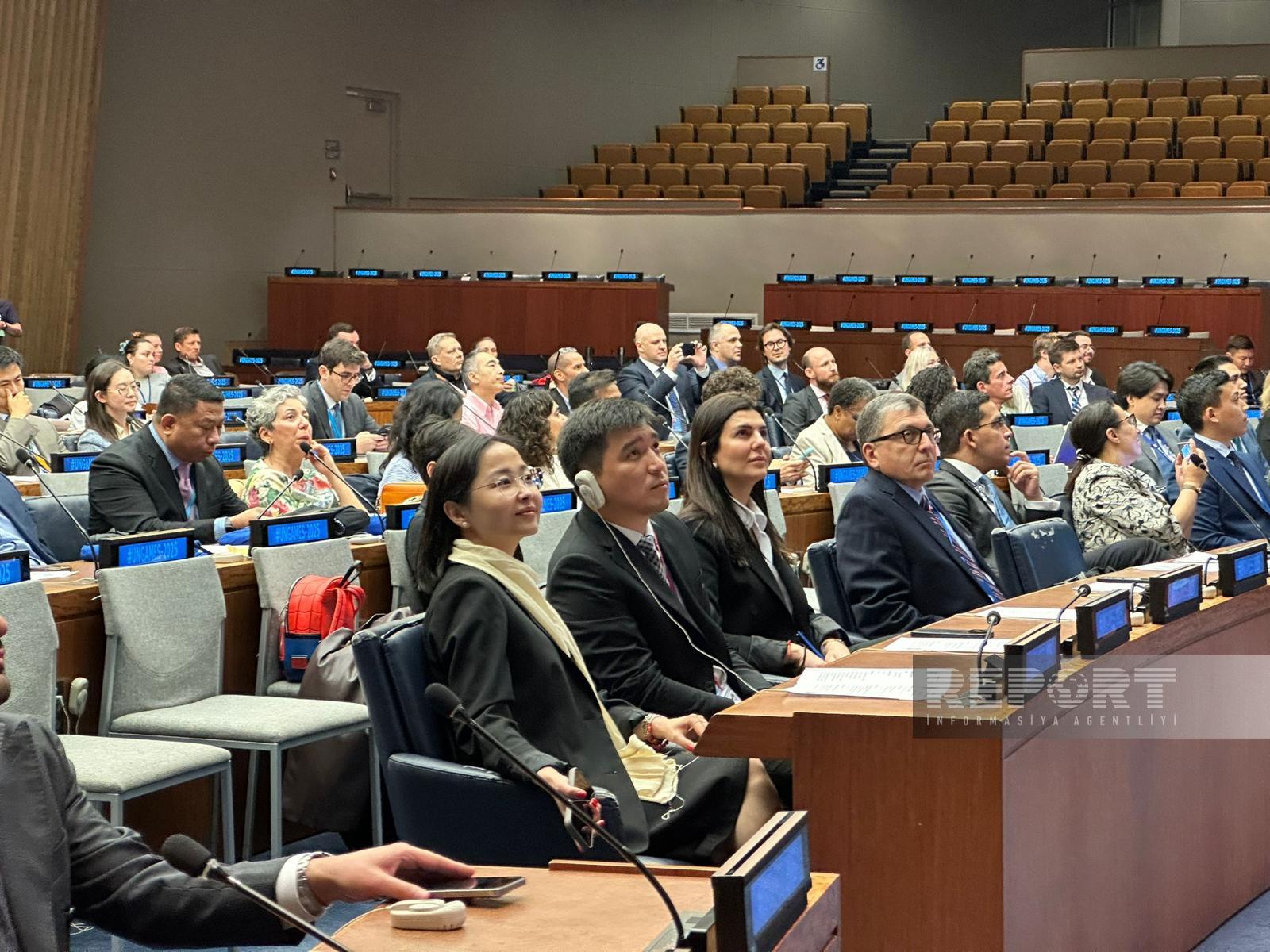 Azərbaycanlı məktəbli BMT Oyunlarında medal qazanıb