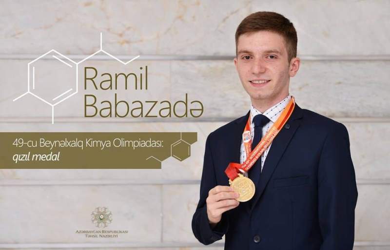Azərbaycanlı olimpiadaçı 400 minlik təqaüd qazanıb 