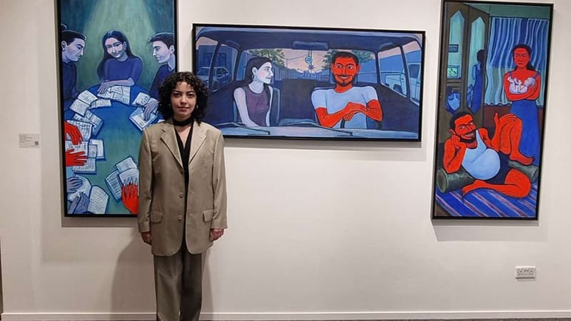 Azərbaycanlı tələbənin çəkdiyi rəsm 15 min dollara satıldı 