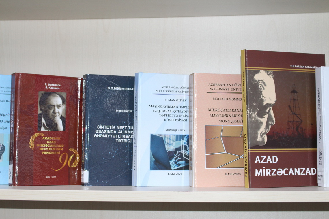 Azİİ e-Kitab Evində “Elm Günü”nə həsr olunmuş sərgi təşkil olunub 