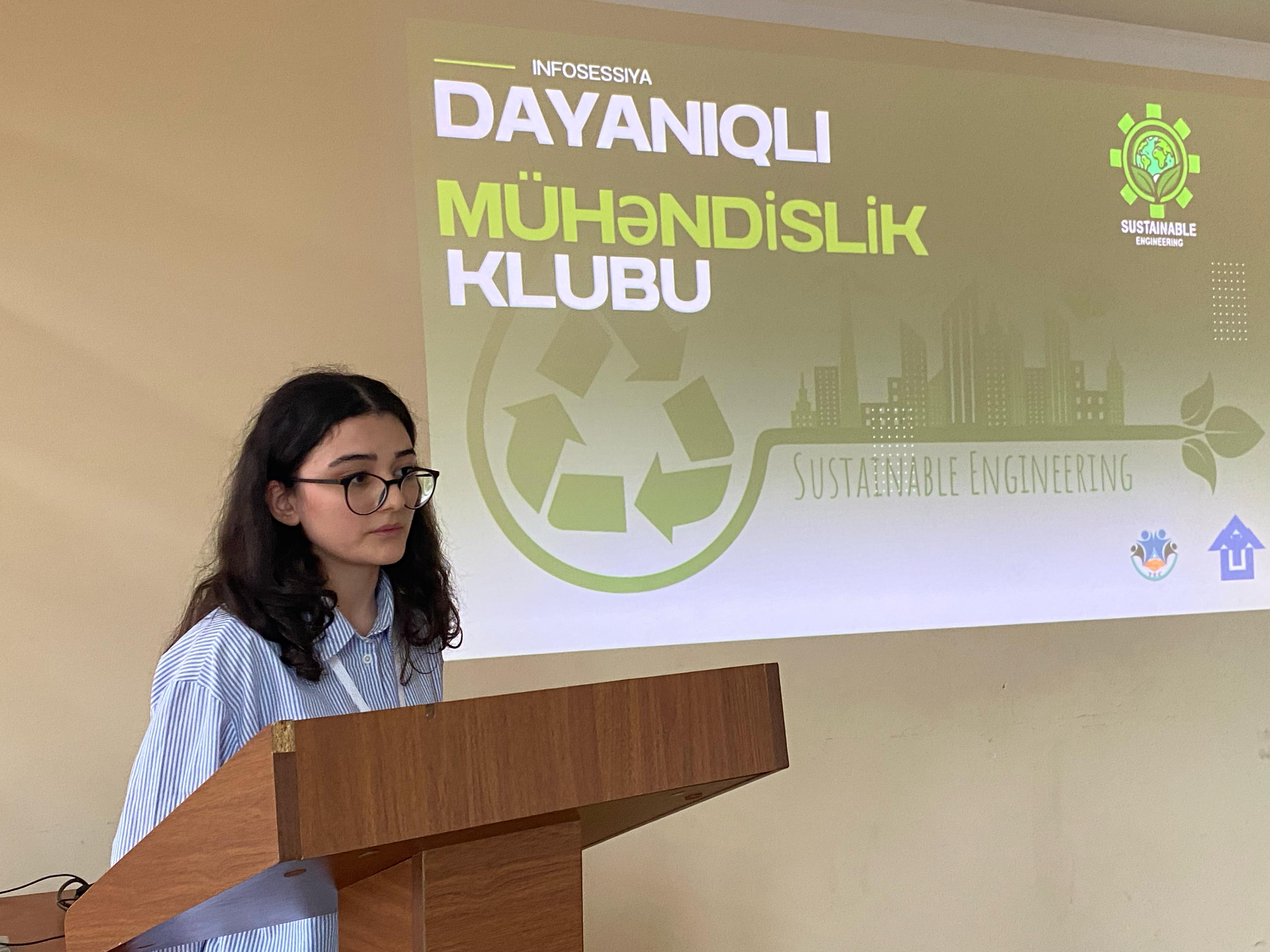 AzMİU-da “Dayanıqlı mühəndislik” klubu yaradılıb