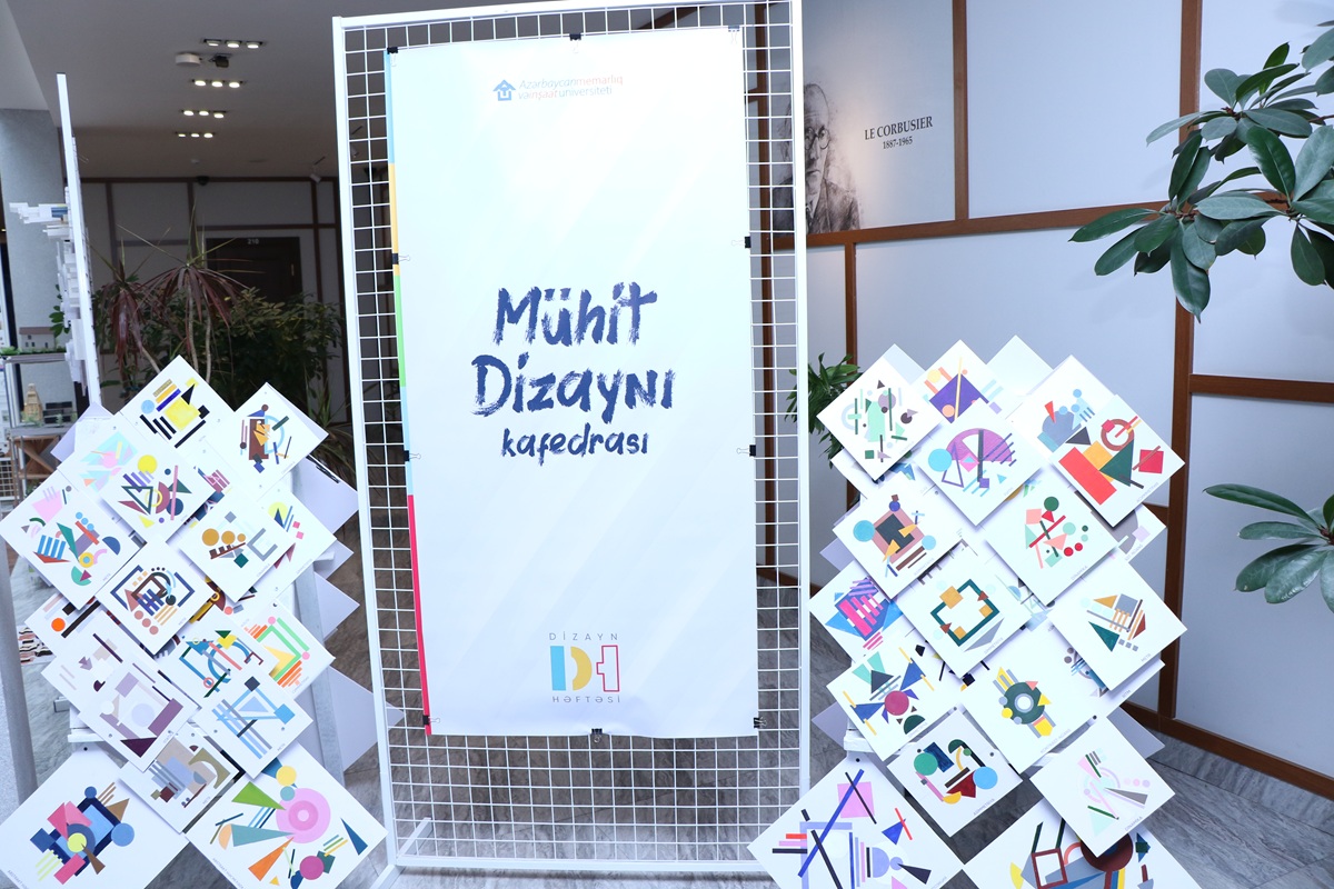 AzMİU-da “Dizayn həftəsi”nə start verilib