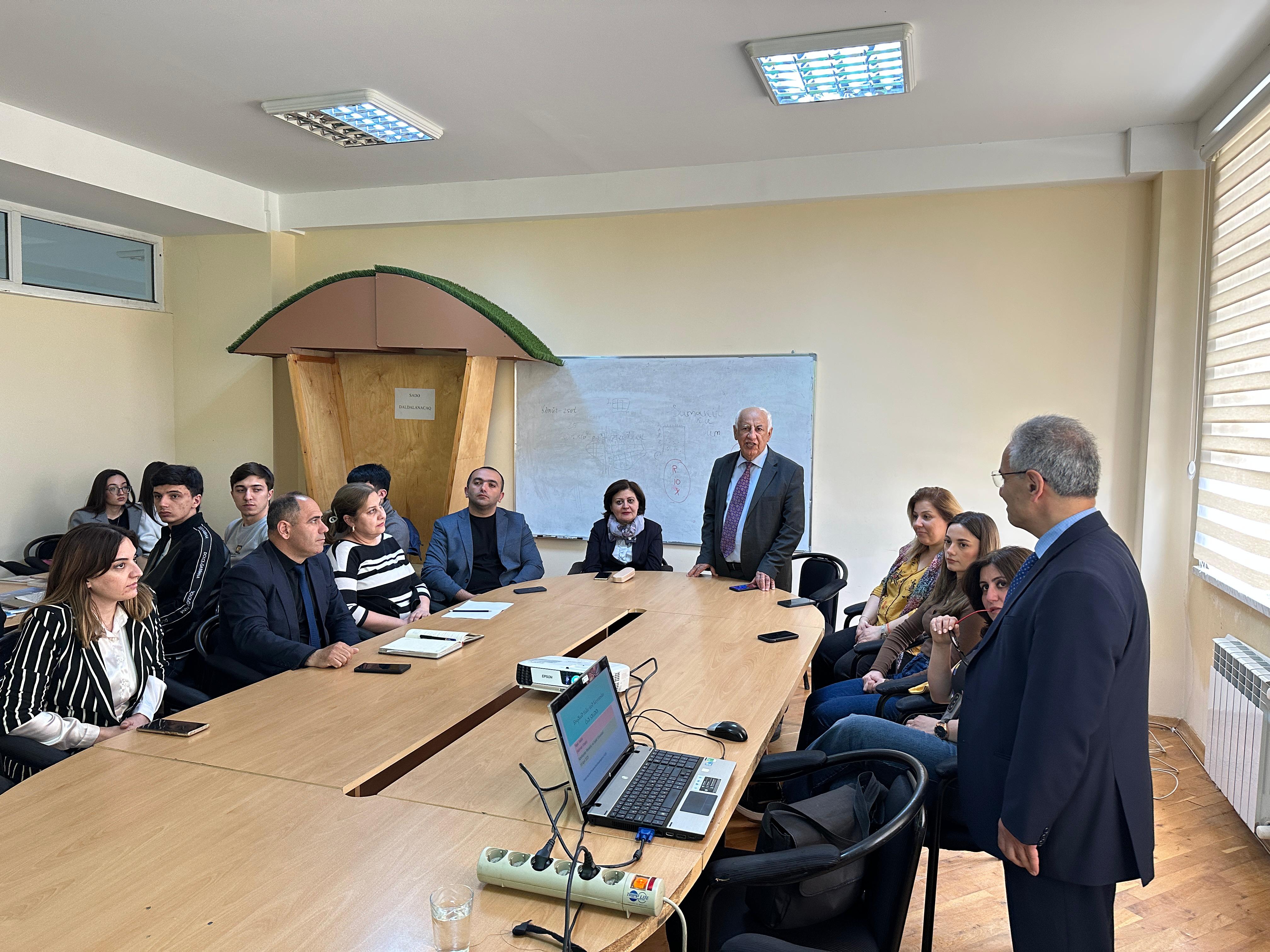 AzMİU-da fövqəladə halların idarə olunması mövzusunda seminar keçirilib 