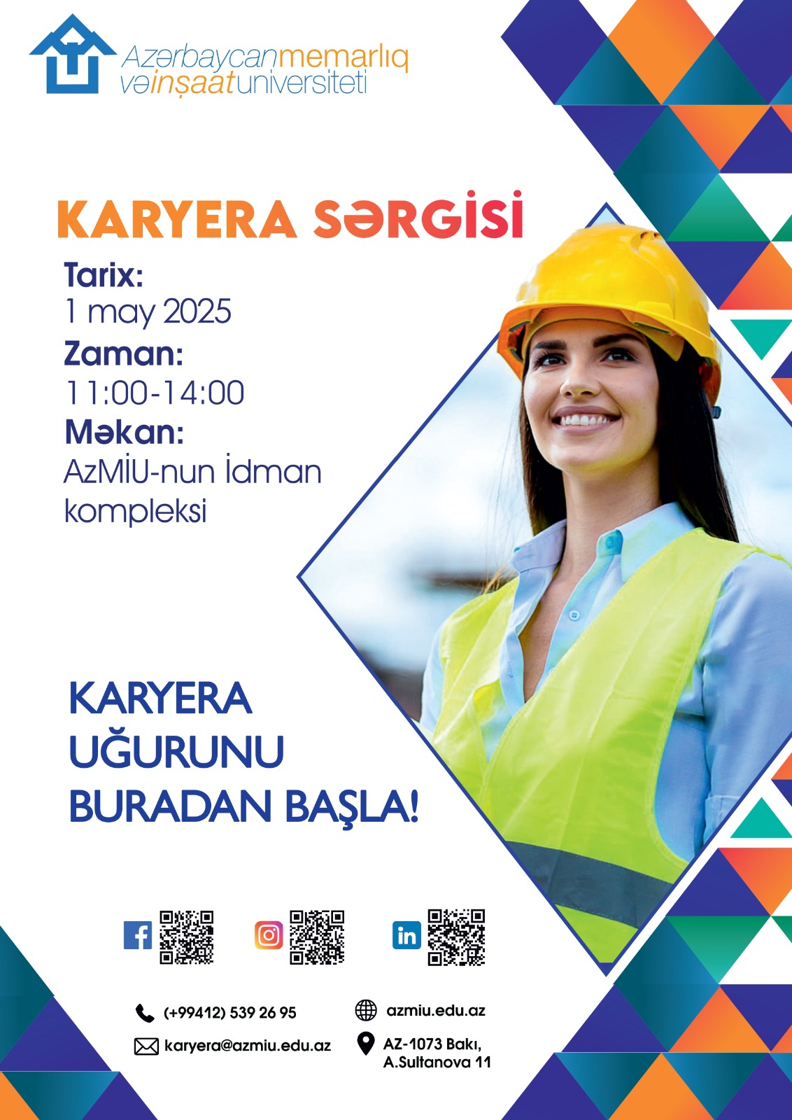 AzMİU-da Karyera sərgisi keçiriləcək