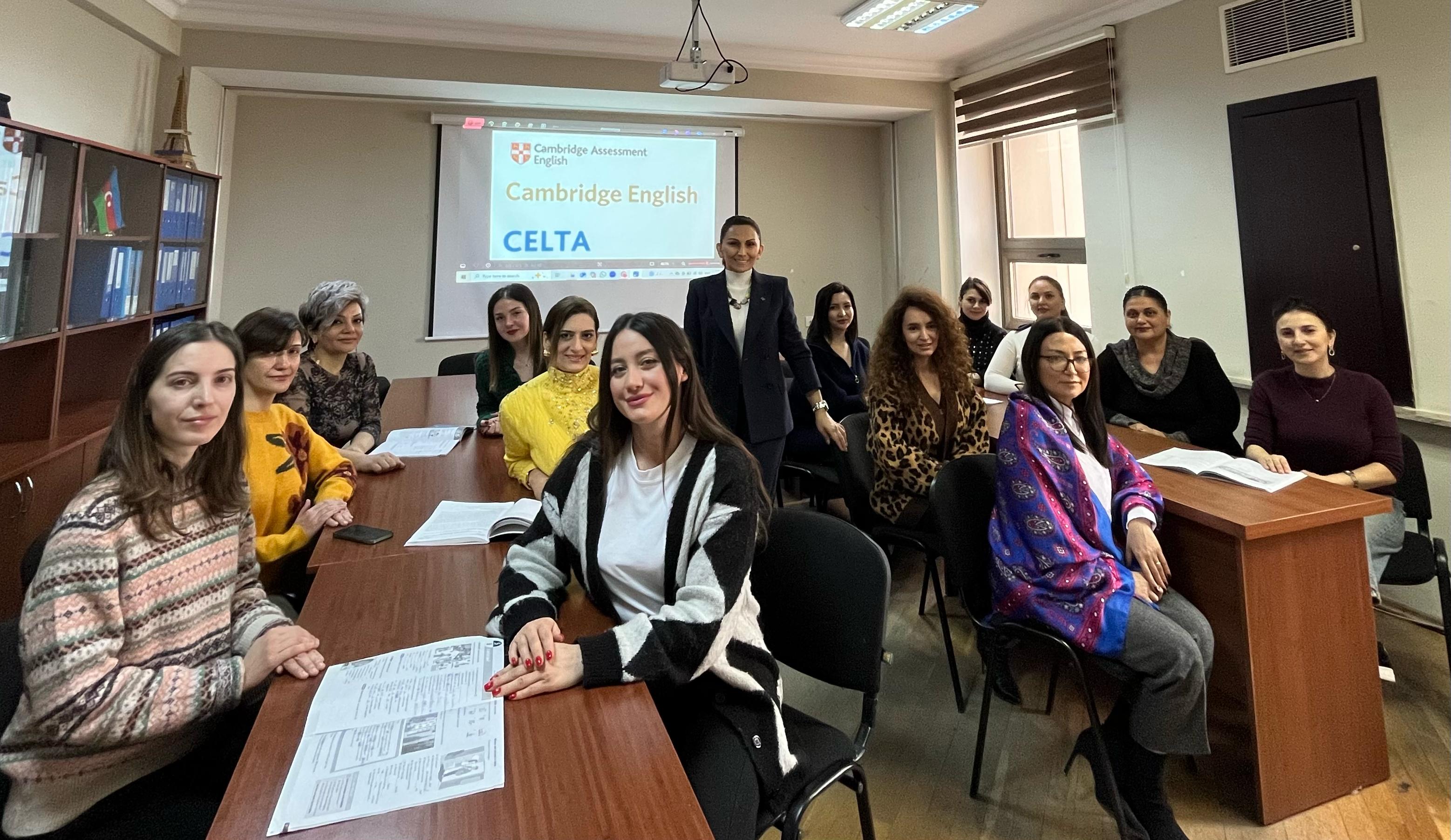 AzMİU-da müəllimlərin pedaqoji bacarıqlarını inkişaf etdirən təlim proqramı yekunlaşıb