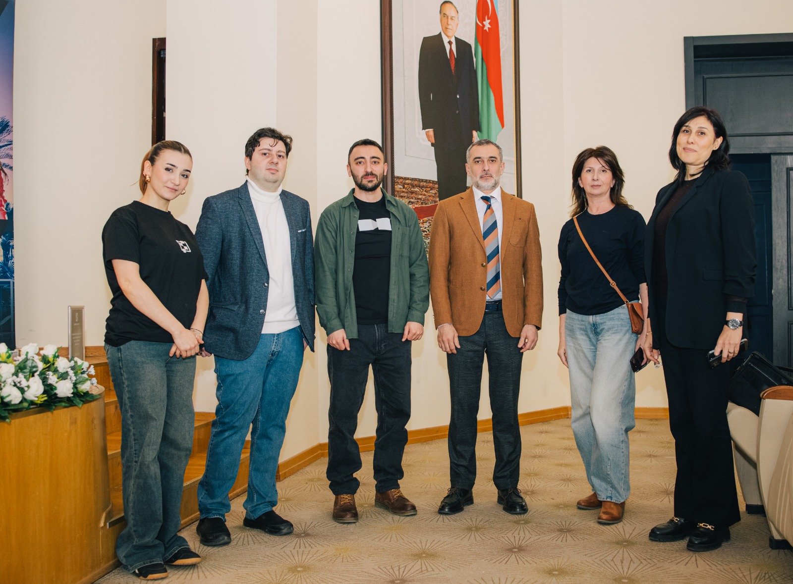 AzMİU-da qonaq olan dizaynerlər oyun yaradıcılığında süni intellekt üzərində işləyirlər