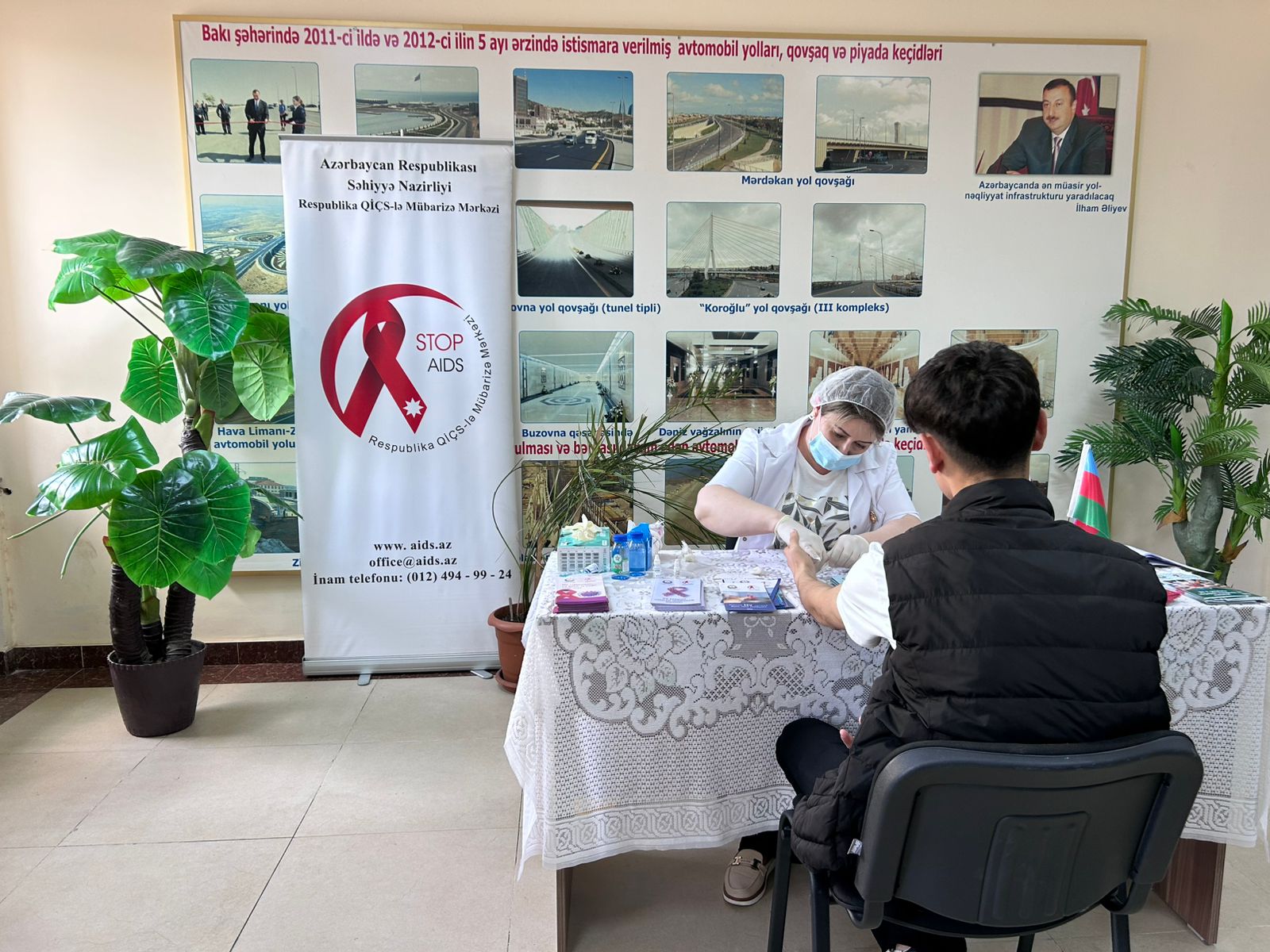 AzMİU-da "Sağlam həyat – sağlam gələcək” adlı maarifləndirmə aksiyası keçirilib 