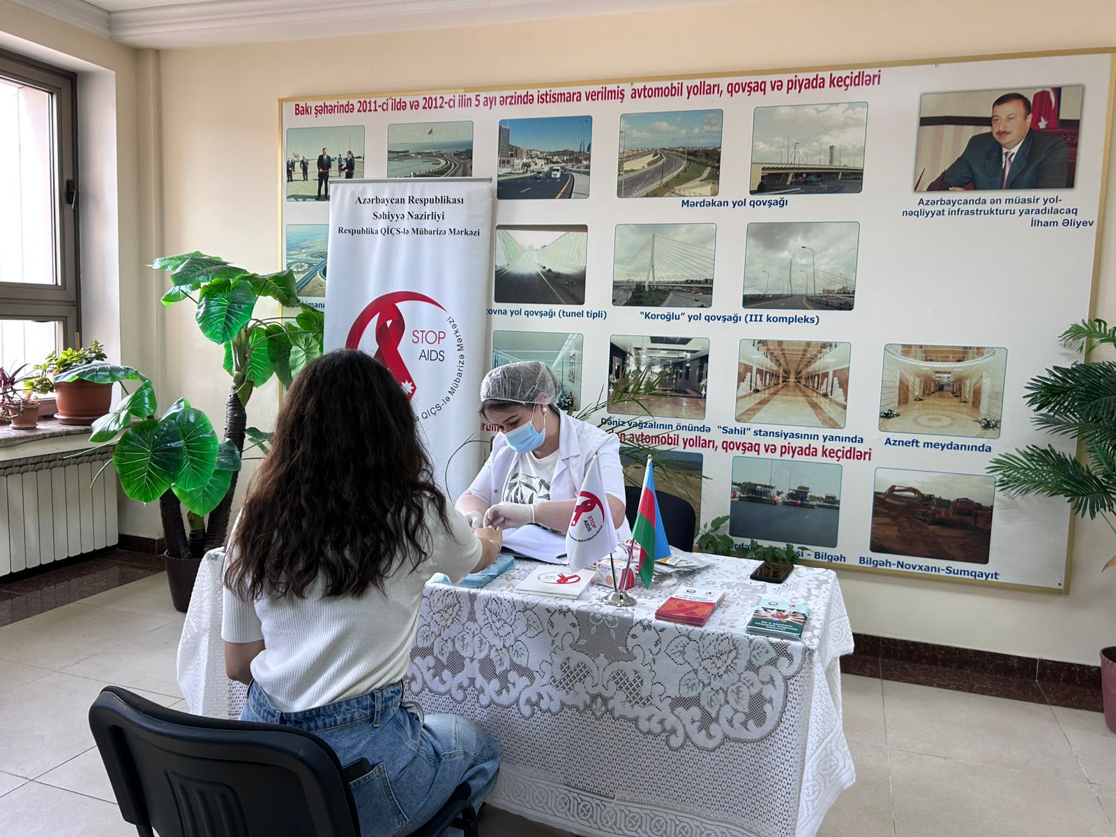 AzMİU-da "Sağlam həyat – sağlam gələcək” adlı maarifləndirmə aksiyası keçirilib 