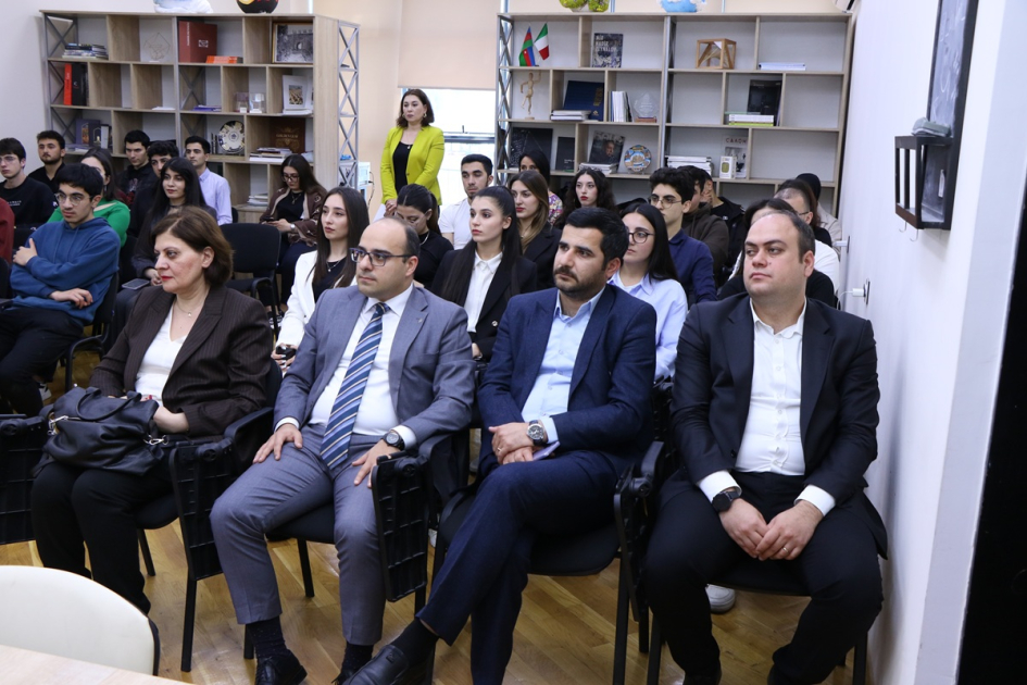 AzMİU-da SSJ tələbə startap düşərgəsinin qalibləri mükafatlandırılıb