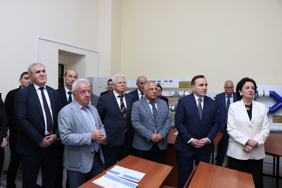 AzMİU-da üç yeni laboratoriya istifadəyə verilib