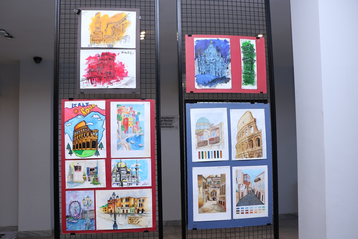 AzMİU-da “Urban” adlı yaradıcılıq sərgisi açılıb