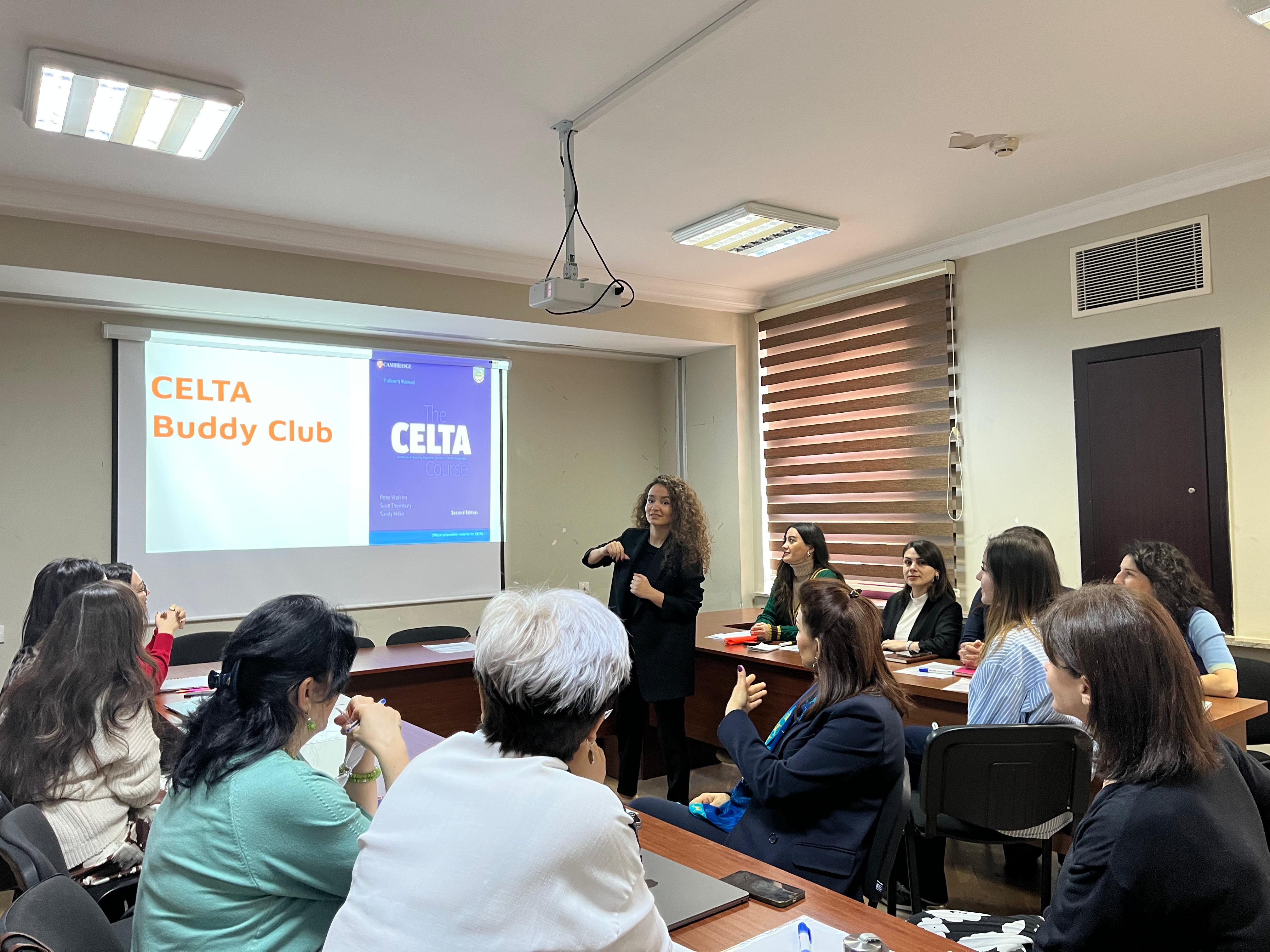 AzMİU-da xarici dili tədris edən müəllimlər üçün təlim keçirilib 