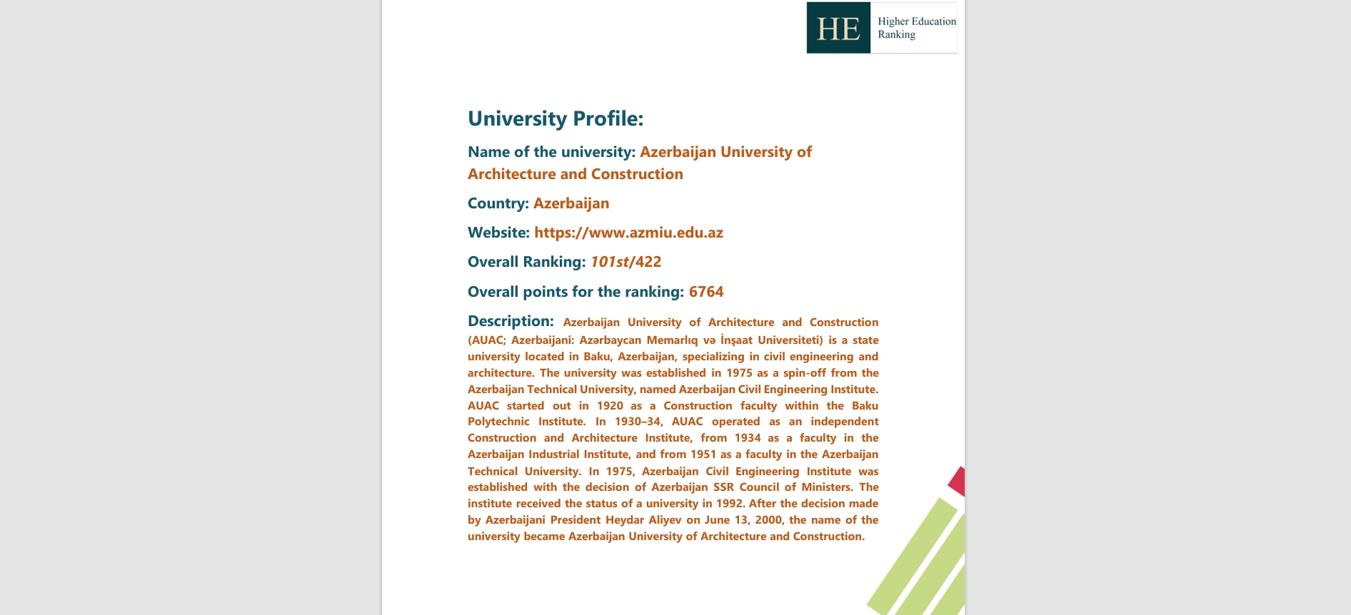 AzMİU daha bir uğura imza atıb