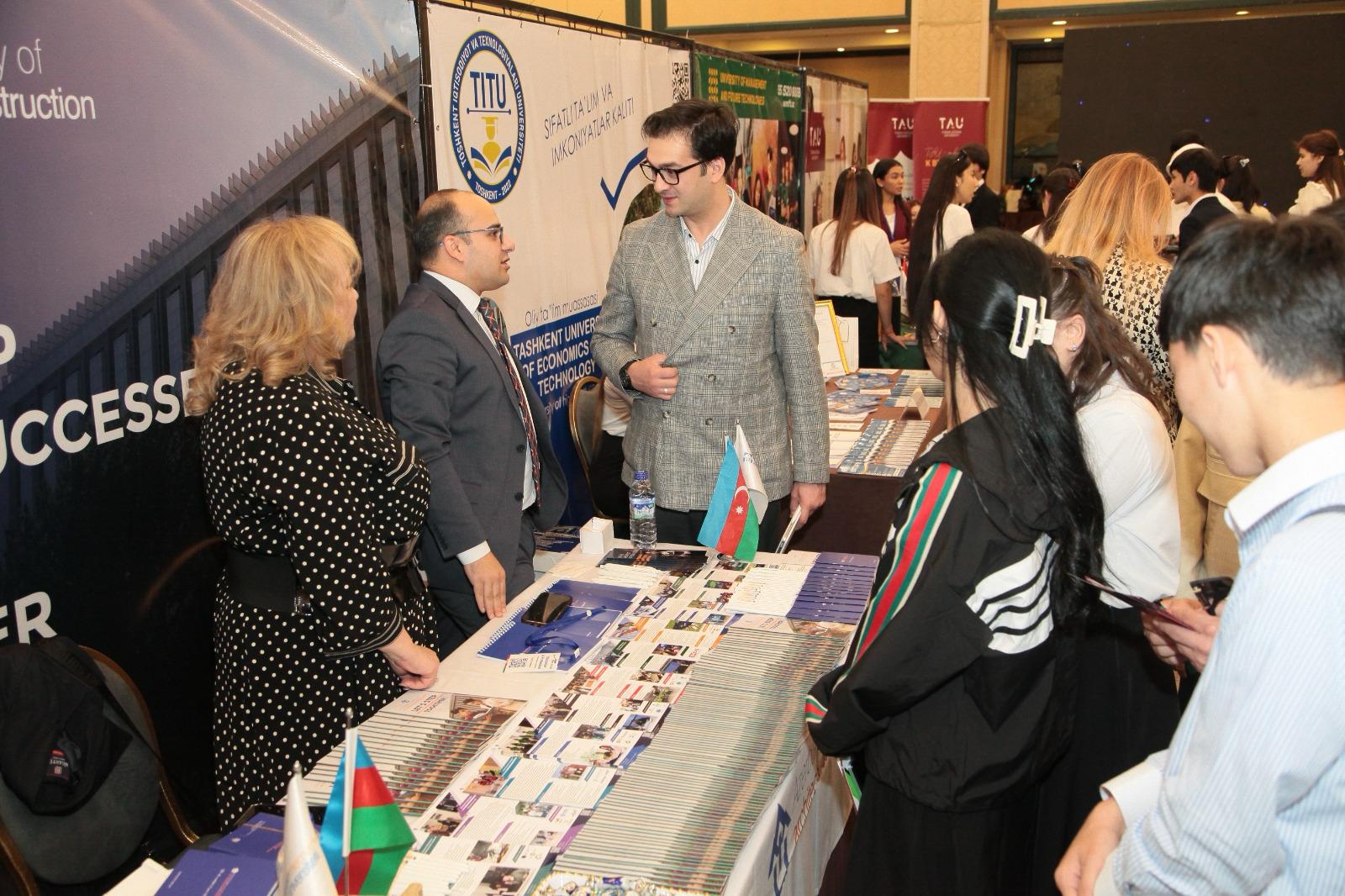 AzMİU əməkdaşları Özbəkistanda keçirilən beynəlxalq sərgidə iştirak ediblər