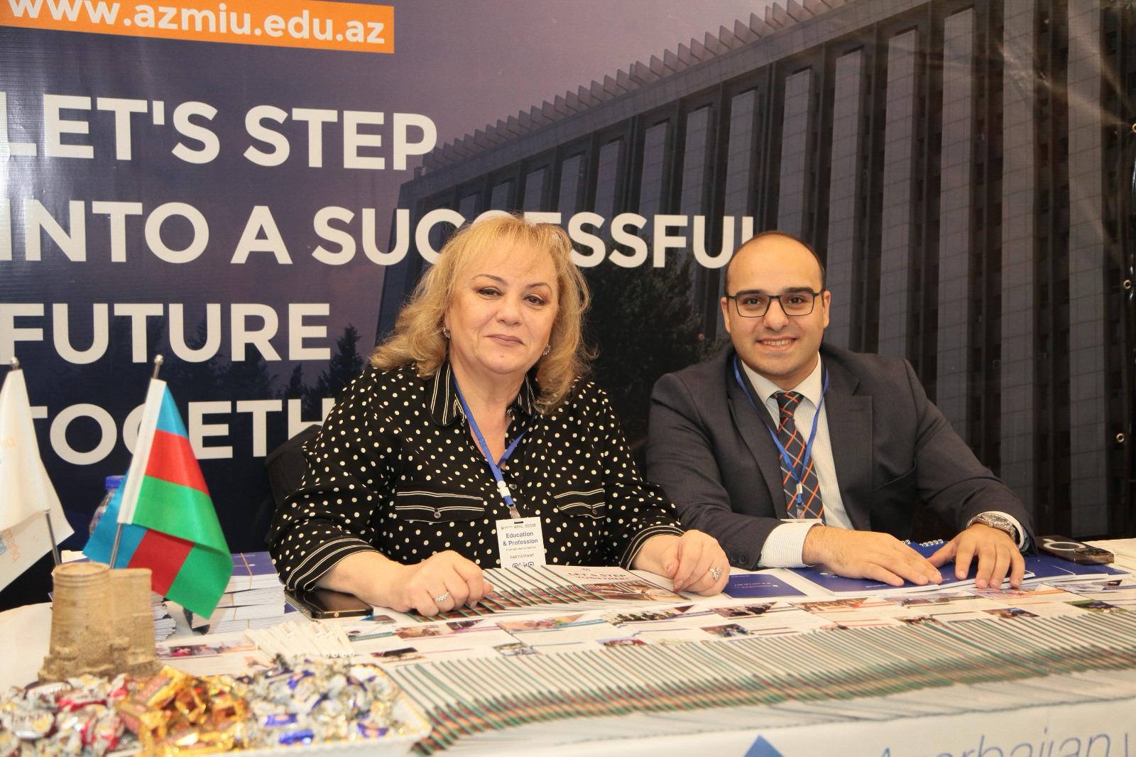 AzMİU əməkdaşları Özbəkistanda keçirilən beynəlxalq sərgidə iştirak ediblər