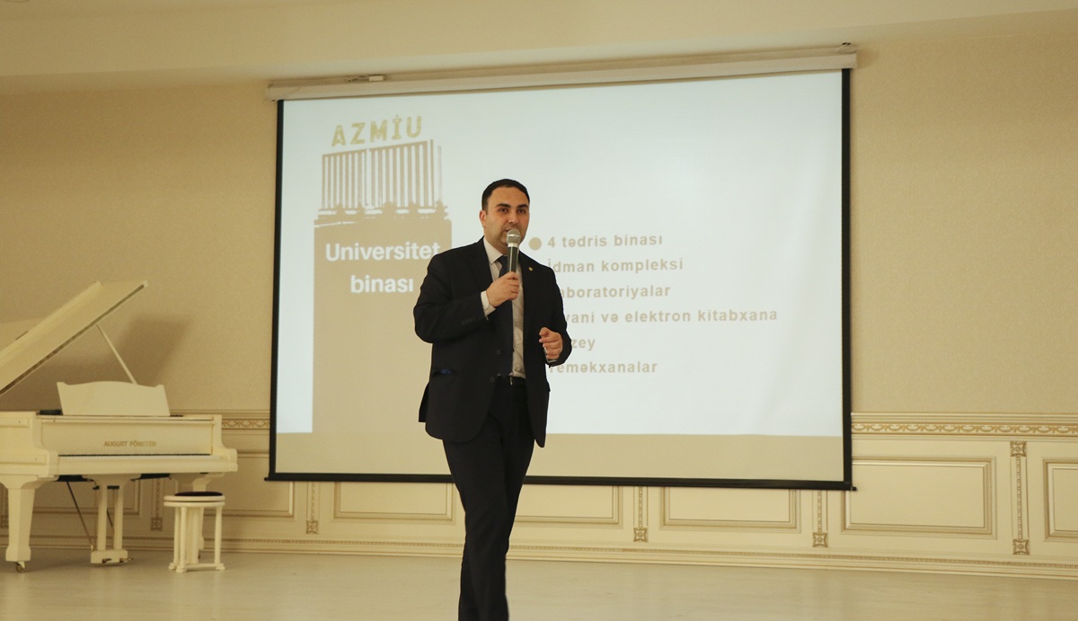 AzMİU əməkdaşları Sumqayıt məktəbliləri ilə görüşüblər