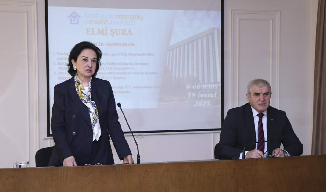 AzMİU-nun strateji hədəflər və inkişaf perspektivləri müzakirə olunub 
