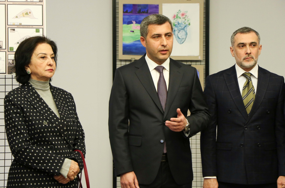 AzMİU tələbələri işğaldan azad olunmuş ərazilərə dair memarlıq layihələrini təqdim ediblər