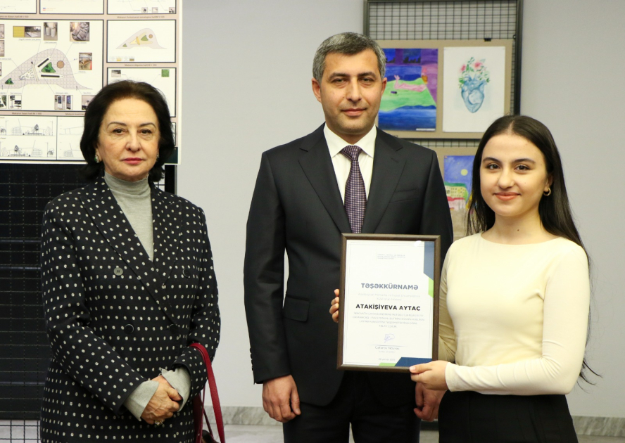 AzMİU tələbələri işğaldan azad olunmuş ərazilərə dair memarlıq layihələrini təqdim ediblər