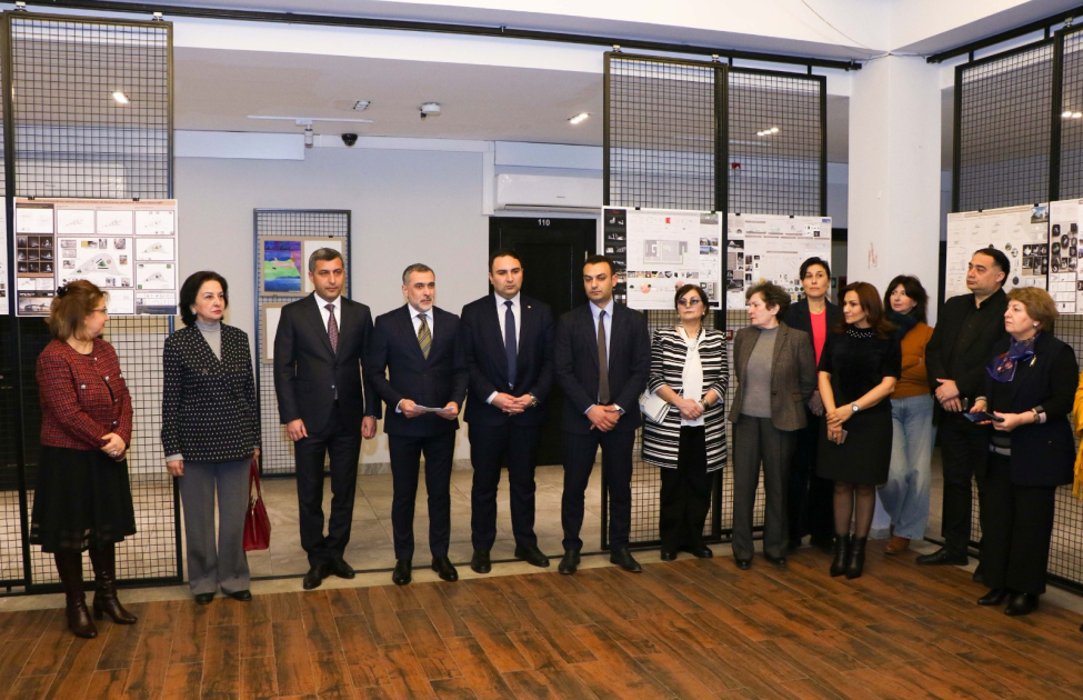 AzMİU tələbələri işğaldan azad olunmuş ərazilərə dair memarlıq layihələrini təqdim ediblər