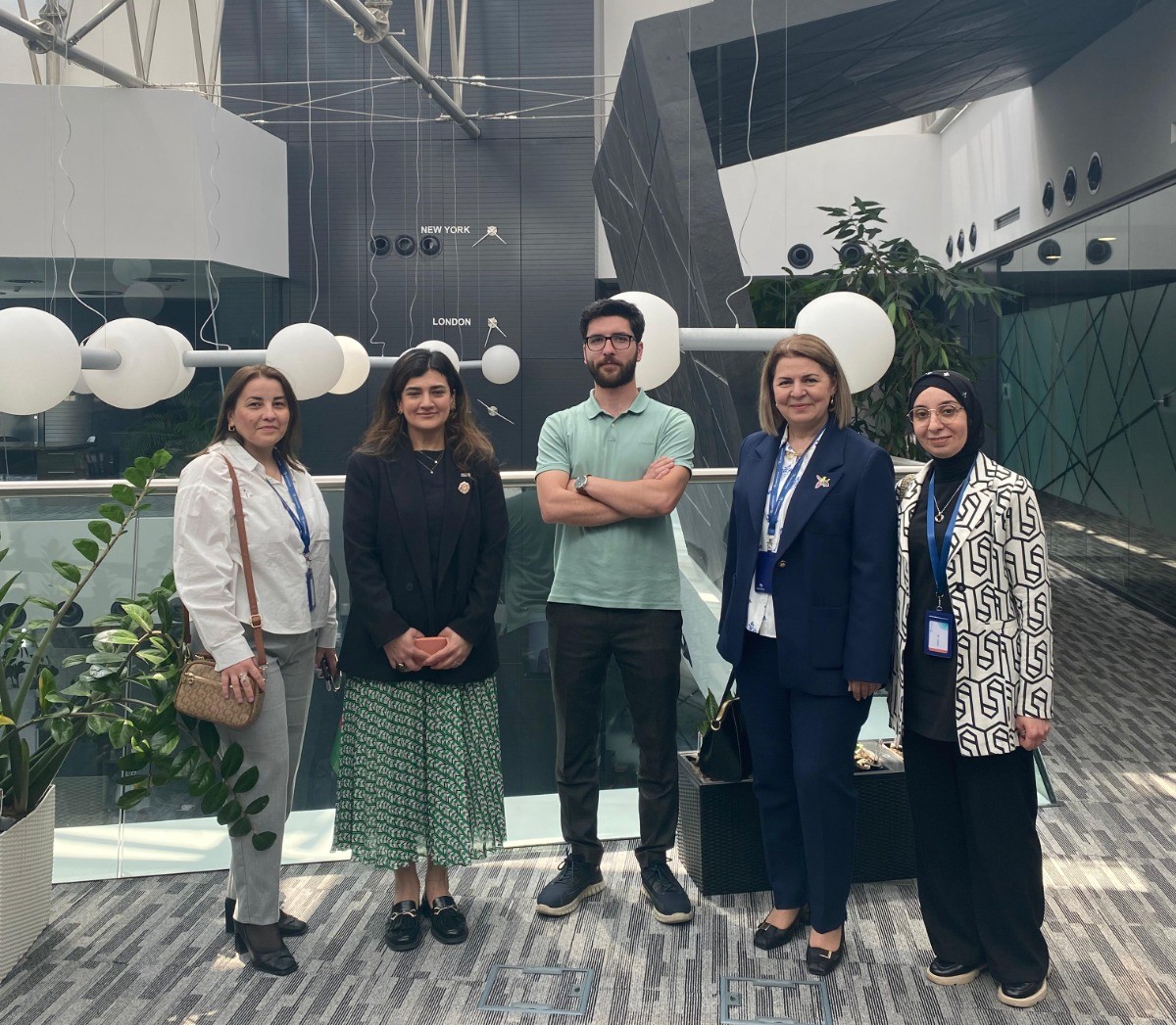 AzMİU tələbələri Kosmik Agentliyin Mərkəzində olublar