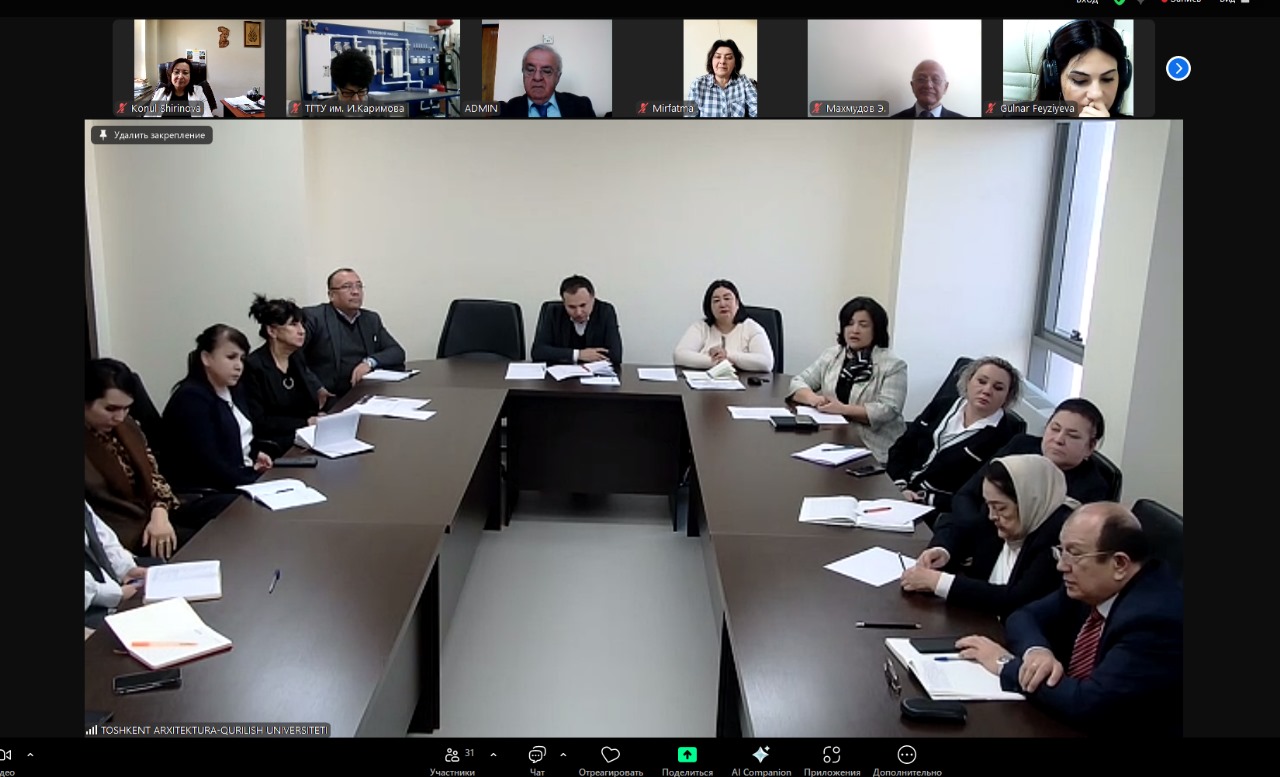 AzMİU və Özbəkistan universitetləri arasında beynəlxalq əməkdaşlıq yeni mərhələyə qədəm qoyur 