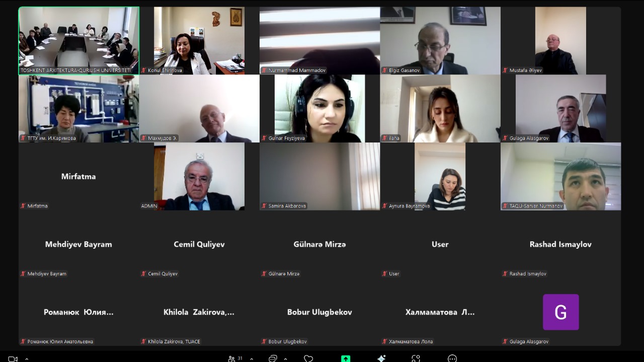 AzMİU və Özbəkistan universitetləri arasında beynəlxalq əməkdaşlıq yeni mərhələyə qədəm qoyur