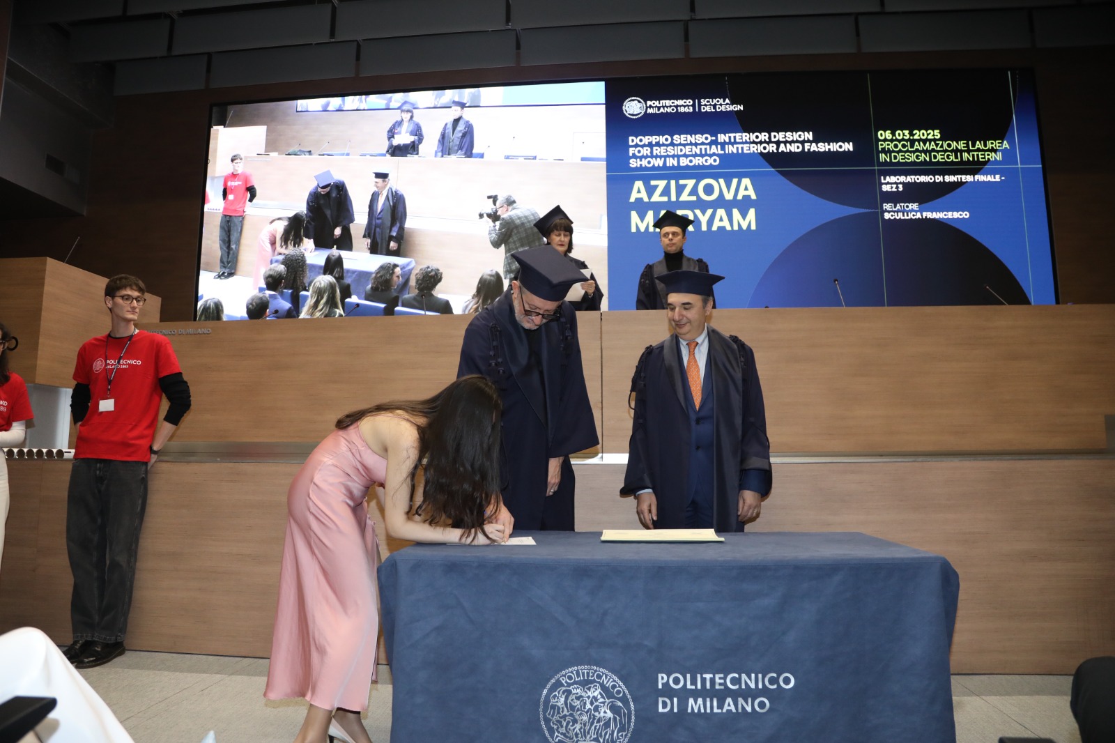 AzMİU və POLİMİ arasında ikili diplom proqramının tələbələri məzun olublar