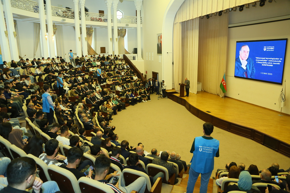 AzTU-da “Mütərəqqi texnologiyalar və innovasiyalar” mövzusunda konfrans keçirilir 