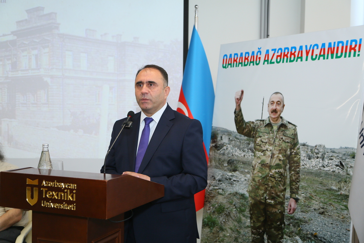 AzTU-da “Qərbi Azərbaycanda texnoloji irsin bərpası və yaşadılması” adlı seminar keçirilib