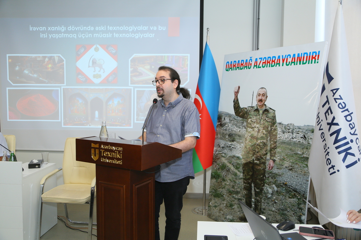 AzTU-da “Qərbi Azərbaycanda texnoloji irsin bərpası və yaşadılması” adlı seminar keçirilib