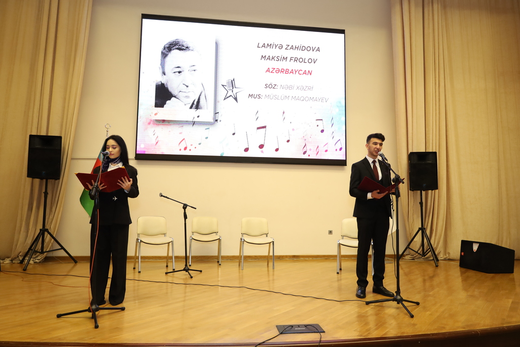 AzTU-da Xalq şairi Nəbi Xəzrinin yubileyi qeyd olunub 