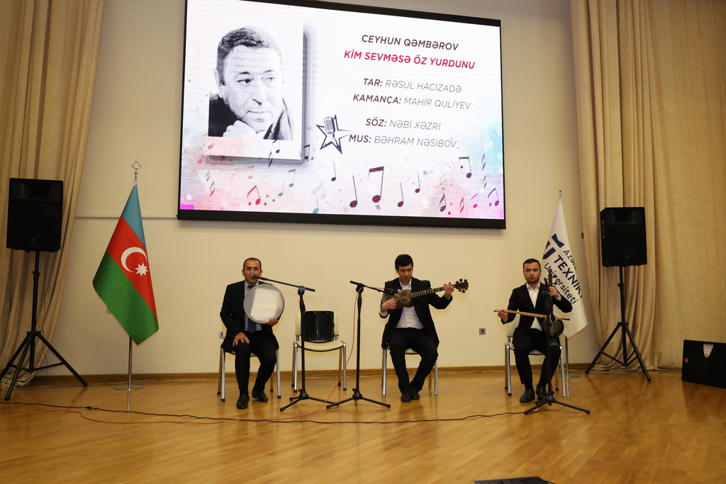 AzTU-da Xalq şairi Nəbi Xəzrinin yubileyi qeyd olunub