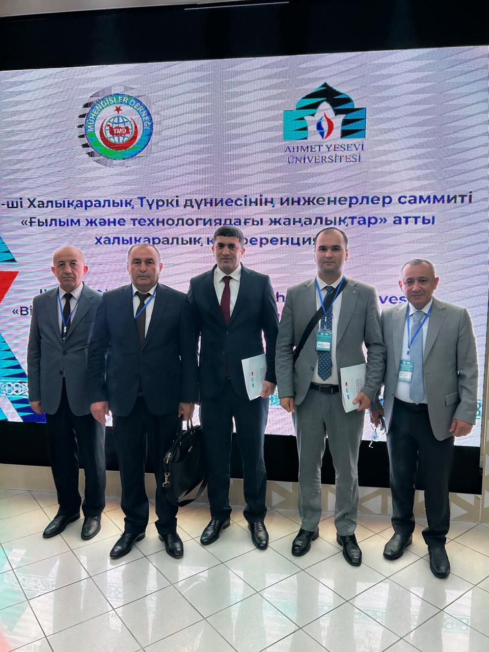 AzTU əməkdaşları “II Türk Dünyası Uluslararası Mühəndislik Zirvəsi”ndə iştirak ediblər