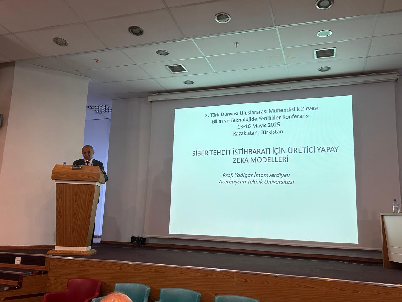 AzTU əməkdaşları “II Türk Dünyası Uluslararası Mühəndislik Zirvəsi”ndə iştirak ediblər