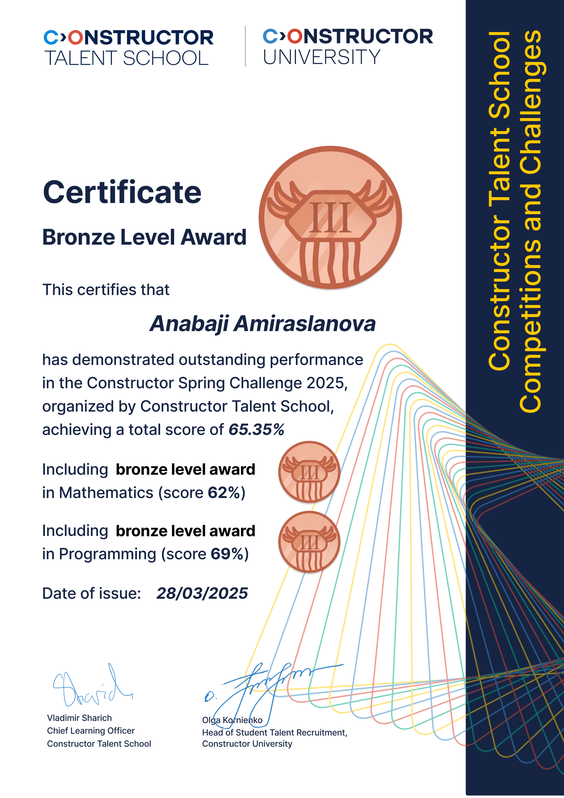 AzTU tələbələri beynəlxalq müsabiqədə 3-cü yerə layiq görülüb