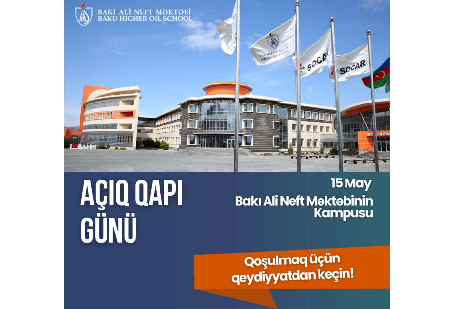 Bakı Ali Neft Məktəbində “Açıq qapı” günü olacaq