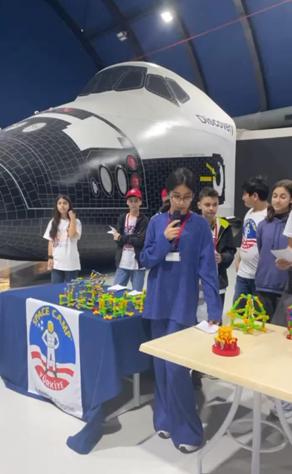 Bakı Avropa Liseyinin şagirdləri Qalaktik Kosmik Düşərgəsində iştirak ediblər