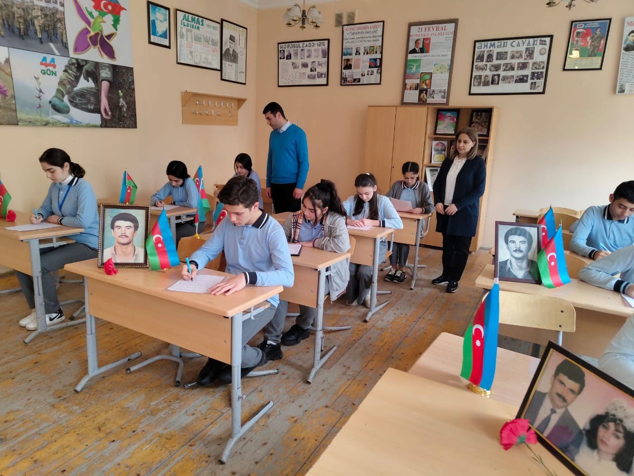 Bakı məktəblərində 20 Yanvara həsr olunmuş tədbirlər keçirilib