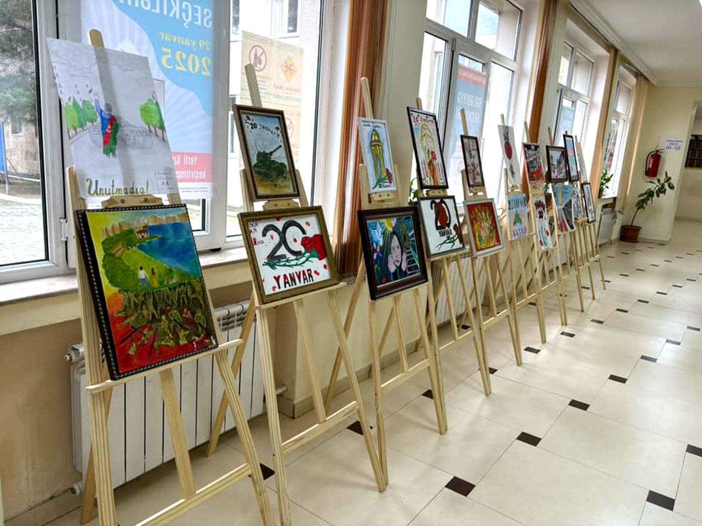 Bakı məktəblərində 20 Yanvara həsr olunmuş tədbirlər keçirilib